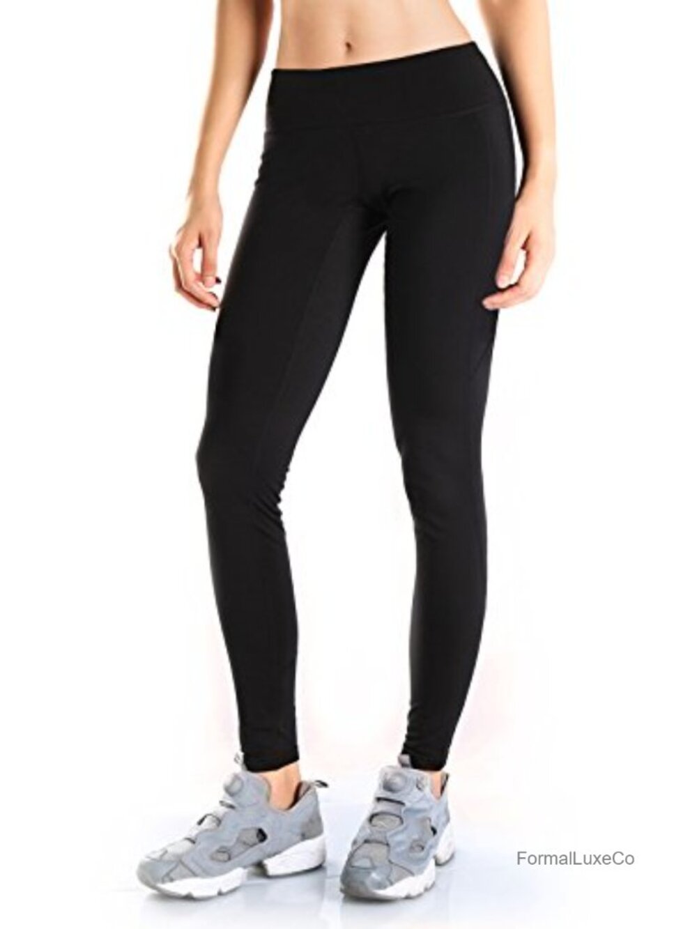 Fleece Lined Thermal Tights Water Resistant High Rise Leggings